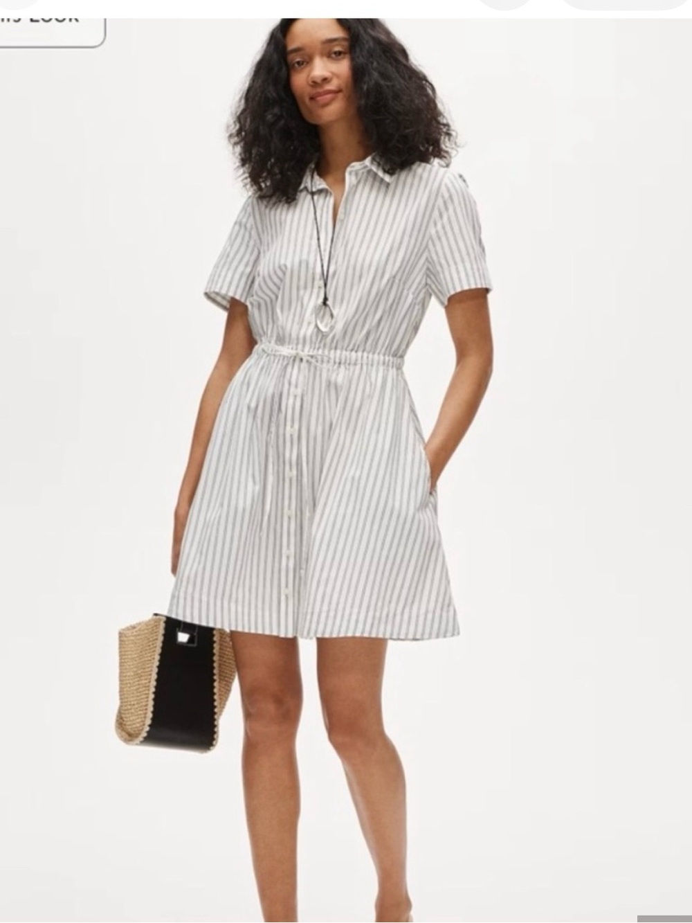 NWT J. Crew Cerise Mini-Shirt Dress 10 Petite